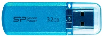 Флеш Диск Silicon Power 32GB Helios 101 SP032GBUF2101V1B USB2.0 синий - купить недорого с доставкой в интернет-магазине
