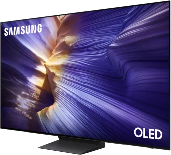 Телевизор OLED Samsung 55" QE55S90FAUXRU Series 9 черный графит 4K Ultra HD 120Hz DVB-T2 DVB-C DVB-S2 USB WiFi Smart TV - купить недорого с доставкой в интернет-магазине