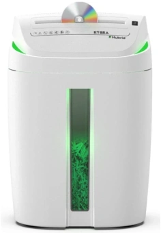 Шредер Kobra C4-Hybrid E/S серый (секр.P-4) фрагменты 15лист. 40лтр. скрепки скобы пл.карты CD - купить недорого с доставкой в интернет-магазине