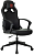 Кресло игровое Zombie 50 черный эко.кожа крестов. пластик пластик черный