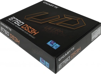 Материнская плата Gigabyte B760 DS3H Soc-1700 Intel B760 4xDDR5 ATX AC`97 8ch(7.1) GbLAN RAID+HDMI+DP - купить недорого с доставкой в интернет-магазине