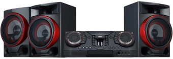 Минисистема LG CL88 черный 2900Вт FM USB BT - купить недорого с доставкой в интернет-магазине