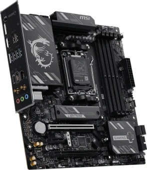 Материнская плата MSI B850M GAMING PRO WIFI6E Socket AM5 AMD B850 4xDDR5 mATX AC`97 8ch(7.1) 2.5Gg RAID+HDMI+DP - купить недорого с доставкой в интернет-магазине
