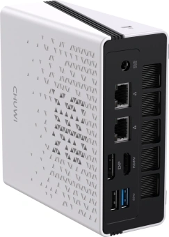 ПК Мини Chuwi UBox Ryzen 5 6600H (3.3) 16Gb SSD512Gb 660M Windows 11 Pro 2x2.5GbitEth WiFi BT 90W белый/черный - купить недорого с доставкой в интернет-магазине