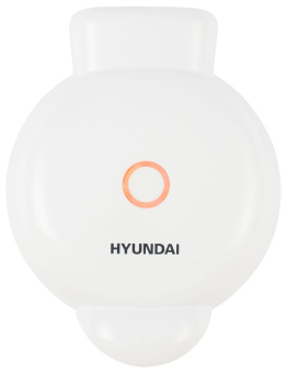 Вафельница Hyundai HYSM-4243 500Вт белый - купить недорого с доставкой в интернет-магазине