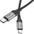 Кабель Hoco X102 Fresh Type-C to Type-C USB Type-C (m)-USB Type-C (m) 1м черный коробка - купить недорого с доставкой в интернет-магазине