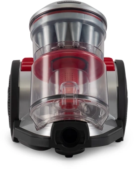 Пылесос Hyundai HYV-C2950 2400Вт серебристый/красный - купить недорого с доставкой в интернет-магазине