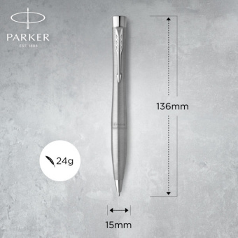Ручка шариков. Parker Urban Core (CW2150860) Metro Metallic CT M черн. черн. подар.кор.европод. - купить недорого с доставкой в интернет-магазине