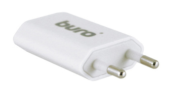 Сетевое зар./устр. Buro TJ-164w 5W 1A USB универсальное белый - купить недорого с доставкой в интернет-магазине