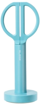 Ножницы Deli ENS051 BLUE Nusign офисные 180мм ручки пластиковые титановое покрытие сталь голубой - купить недорого с доставкой в интернет-магазине