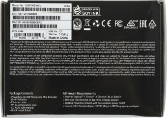 Повторитель беспроводного сигнала D-Link DHP-W310AV 10/100BASE-TX/Wi-Fi - купить недорого с доставкой в интернет-магазине