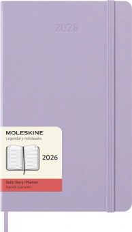 Ежедневник Moleskine CLASSIC Large 130х210мм 400стр. сиреневый - купить недорого с доставкой в интернет-магазине