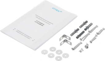 Вытяжка встраиваемая Vitek VT-TH 6020 BK черный управление: кулисные переключатели (1 мотор) - купить недорого с доставкой в интернет-магазине