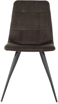 Стул для дома Бюрократ CH-K1_4 комплект 4шт коричневый Holland 74 металл черный на ножках (CH-K1_1/HL74_4) - купить недорого с доставкой в интернет-магазине