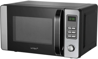 Микроволновая Печь Vitek VT-MW0520 20л. 700Вт черный/серебристый - купить недорого с доставкой в интернет-магазине