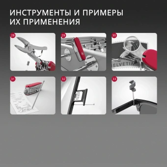 Нож перочинный Victorinox Evoke Alox (0.9411.D221) 136мм 5функц. синий/красный подар.коробка - купить недорого с доставкой в интернет-магазине