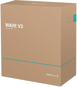 Корпус Deepcool Wave V2 черный без БП mATX 2x120mm 1xUSB2.0 1xUSB3.0 audio - купить недорого с доставкой в интернет-магазине