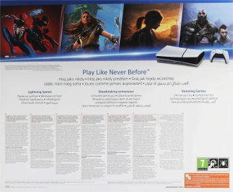Игровая консоль PlayStation 5 Slim CFI-2016A01Y белый/черный - купить недорого с доставкой в интернет-магазине