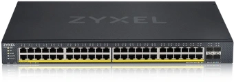 Коммутатор Zyxel NebulaFlex XGS1935-52HP-EU0101F (L2+) 48x1Гбит/с 4SFP+ 48PoE+ 375W управляемый - купить недорого с доставкой в интернет-магазине