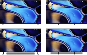 Телевизор OLED Sony 55" K-55XR80 BRAVIA серебристый 4K Ultra HD 120Hz DVB-T DVB-T2 USB WiFi Smart TV - купить недорого с доставкой в интернет-магазине