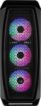 Корпус Aerocool Aero One Frost-G-BK-v1 черный без БП ATX 4x120mm 2x140mm 2xUSB3.0 audio bott PSU - купить недорого с доставкой в интернет-магазине