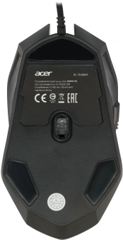 Мышь Acer OMW170 черный оптическая 3200dpi USB 6but (ZL.MCEEE.00R) - купить недорого с доставкой в интернет-магазине