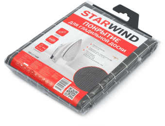 Покрытие для гладильной доски Starwind SW-C1748B 132x53см серый - купить недорого с доставкой в интернет-магазине