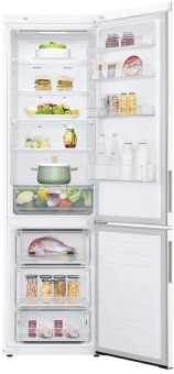 Холодильник LG GA-B509CQSL 2-хкамерн. белый мат. инвертер - купить недорого с доставкой в интернет-магазине