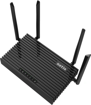 Роутер беспроводной Netis NX32U AX3000 10/100/1000BASE-TX/4G ready черный - купить недорого с доставкой в интернет-магазине