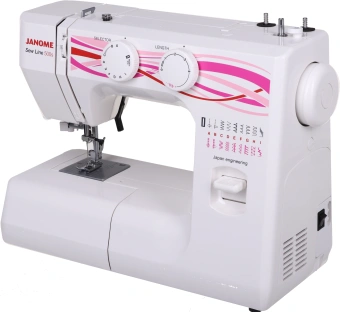 Швейная машина Janome Sew Line 500s белый - купить недорого с доставкой в интернет-магазине