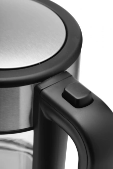 Чайник электрический Xiaomi Electric Glass Kettle RU 1.7л. 2200Вт прозрачный/черный корпус: стекло/пластик (BHR7490RU) - купить недорого с доставкой в интернет-магазине