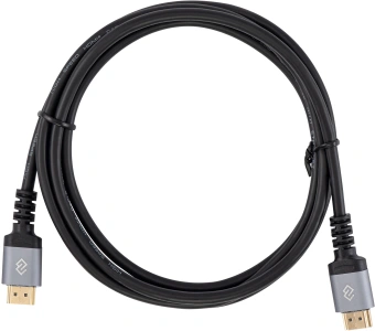 Кабель аудио-видео Digma HDMI (m)/HDMI (m) 2м. позолоч.конт. черный (D-HDMI-V2.0-2M) - купить недорого с доставкой в интернет-магазине