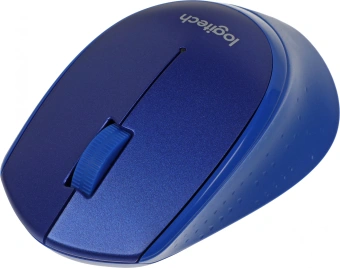 Мышь Logitech M330 Silent Plus синий оптическая 1000dpi silent беспров. USB 2but (910-004925) - купить недорого с доставкой в интернет-магазине
