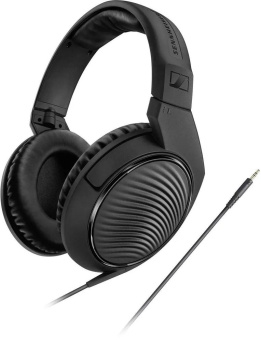 Наушники мониторные Sennheiser HD 200 PRO 2м черный проводные оголовье (507182) - купить недорого с доставкой в интернет-магазине