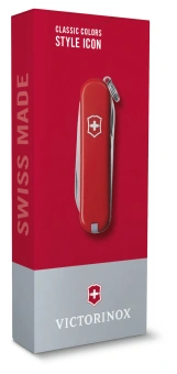 Нож перочинный Victorinox Classic SD Style Icon (0.6223.G) 58мм 7функц. подар.коробка - купить недорого с доставкой в интернет-магазине