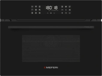 Духовой шкаф Электрический Meferi Microwave MEO609BK черный/нержавеющая сталь - купить недорого с доставкой в интернет-магазине