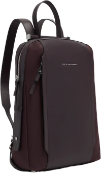 Рюкзак женский Piquadro Lyra CA4576W92T/BO2 бордовый нейлон/натур.кожа - купить недорого с доставкой в интернет-магазине
