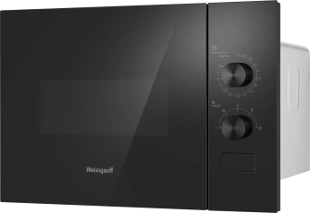Микроволновая печь Weissgauff HMT-456 20л. 600Вт черный (встраиваемая) - купить недорого с доставкой в интернет-магазине