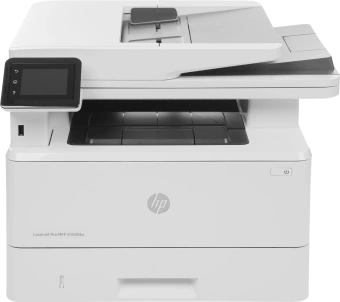 МФУ лазерный HP LaserJet Pro 4103fdw (2Z629A) A4 Duplex Net WiFi белый - купить недорого с доставкой в интернет-магазине