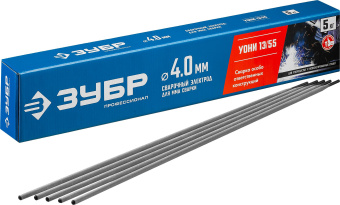 Электроды Зубр Профессионал D4мм L450мм 5000гр (40025-4.0) - купить недорого с доставкой в интернет-магазине