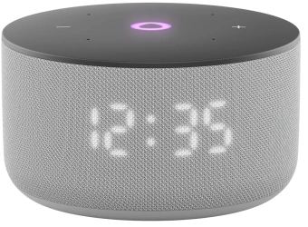 Умная колонка Yandex Станция Мини 3 Алиса серый 12W 1.0 BT/Wi-Fi (YNDX-00027GRY) - купить недорого с доставкой в интернет-магазине