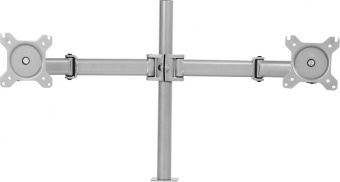 Кронштейн для мониторов Cactus CS-VM-D29-AL серебристый 13"-27" макс.8кг настольный поворот и наклон - купить недорого с доставкой в интернет-магазине