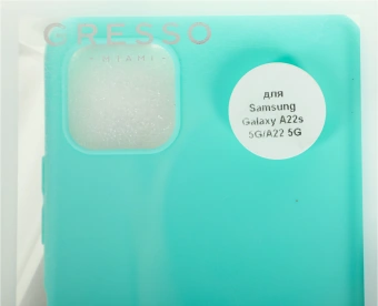 Чехол (клип-кейс) Gresso для Samsung Galaxy A22s Meridian мятный (GR17MRN1084) - купить недорого с доставкой в интернет-магазине