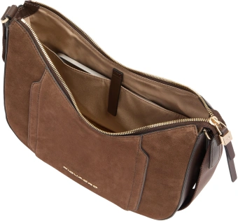 Сумка кросс-боди женская Piquadro Circle BD6657W92/MS коричневая натур.кожа - купить недорого с доставкой в интернет-магазине