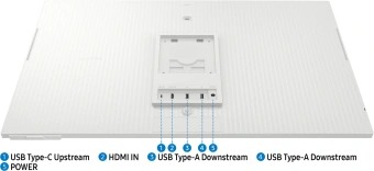 Монитор Samsung 32" S32FM803UIXCI белый VA LED 16:9 HDMI M/M Cam матовая HAS 3000:1 400cd 178гр/178гр 3840x2160 60Hz 4K USB 7кг - купить недорого с доставкой в интернет-магазине