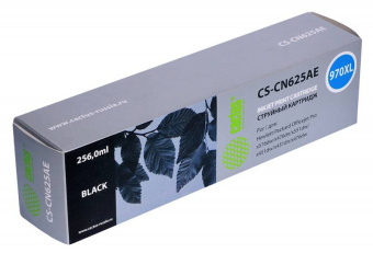 Картридж струйный Cactus CS-CN625AE №970XL черный (256мл) для HP DJ Pro X476dw/X576dw/X451dw - купить недорого с доставкой в интернет-магазине