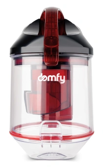 Пылесос Domfy DSC-VC704 2400Вт черный/красный - купить недорого с доставкой в интернет-магазине