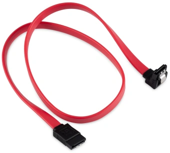 Кабель Buro ver3.0 SATA SATA угловой 0.5м (BU-SATA-SATA-ANG-LOCK) красный - купить недорого с доставкой в интернет-магазине