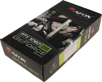 Видеокарта Afox PCI-E 4.0 AF3060-8GD6H4 NVIDIA GeForce RTX 3060 8Gb 128bit GDDR6 1320/15000 HDMIx1 DPx3 HDCP Ret - купить недорого с доставкой в интернет-магазине