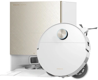 Пылесос-робот Dreame X60 Ultra Complete 75Вт белый - купить недорого с доставкой в интернет-магазине